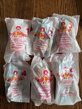 McDonald’s 2002 Madame Alexander Dolls Happy Meal Toys Complete set of 6 NIB
